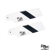 RJX 65mm Premium Carbon Fiber Tail Blades - GAUI X3 / X3L