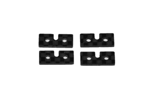 CF Servo Mounting Plates / Spacers (1.6mm)