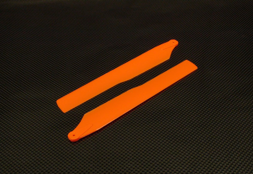 "Hi Viz" Main Blades 175mm - Neon Orange - OMP M2 / Logo 200