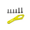 OMP M2 - Tail Motor Reinforcement Plate set - Yellow - V2 / EXP / EVO