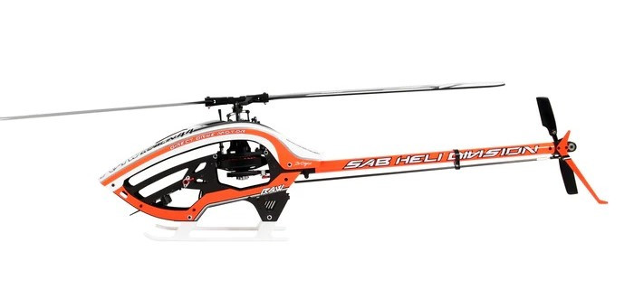 SAB GOBLIN RAW 420 Kit (with Motor and Blades) - ORANGE