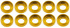 ION RC - Aluminum CNC Special Frame Washer M2 (10pcs) - Yellow