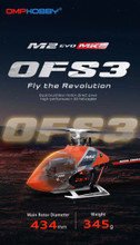 OMP M2 EVO MK2 - 3D helicopter (Bind-n-Fly) (PNP)