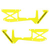 OMPHOBBY Painted Lower Side Frame Plate Set - Yellow - M2 V3
