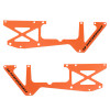 OMPHOBBY Painted Lower Side Frame Plate Set - Orange - M2 V3