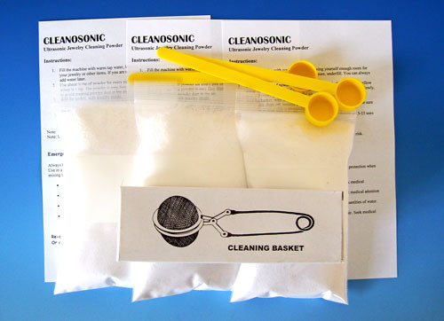 CleanoSonic Ultrasonic Jewelry Cleaner Concentrate - 3 Pack