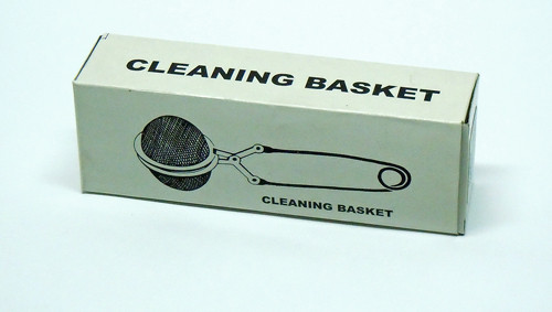 Stainless Steel Clamshell Basket in box