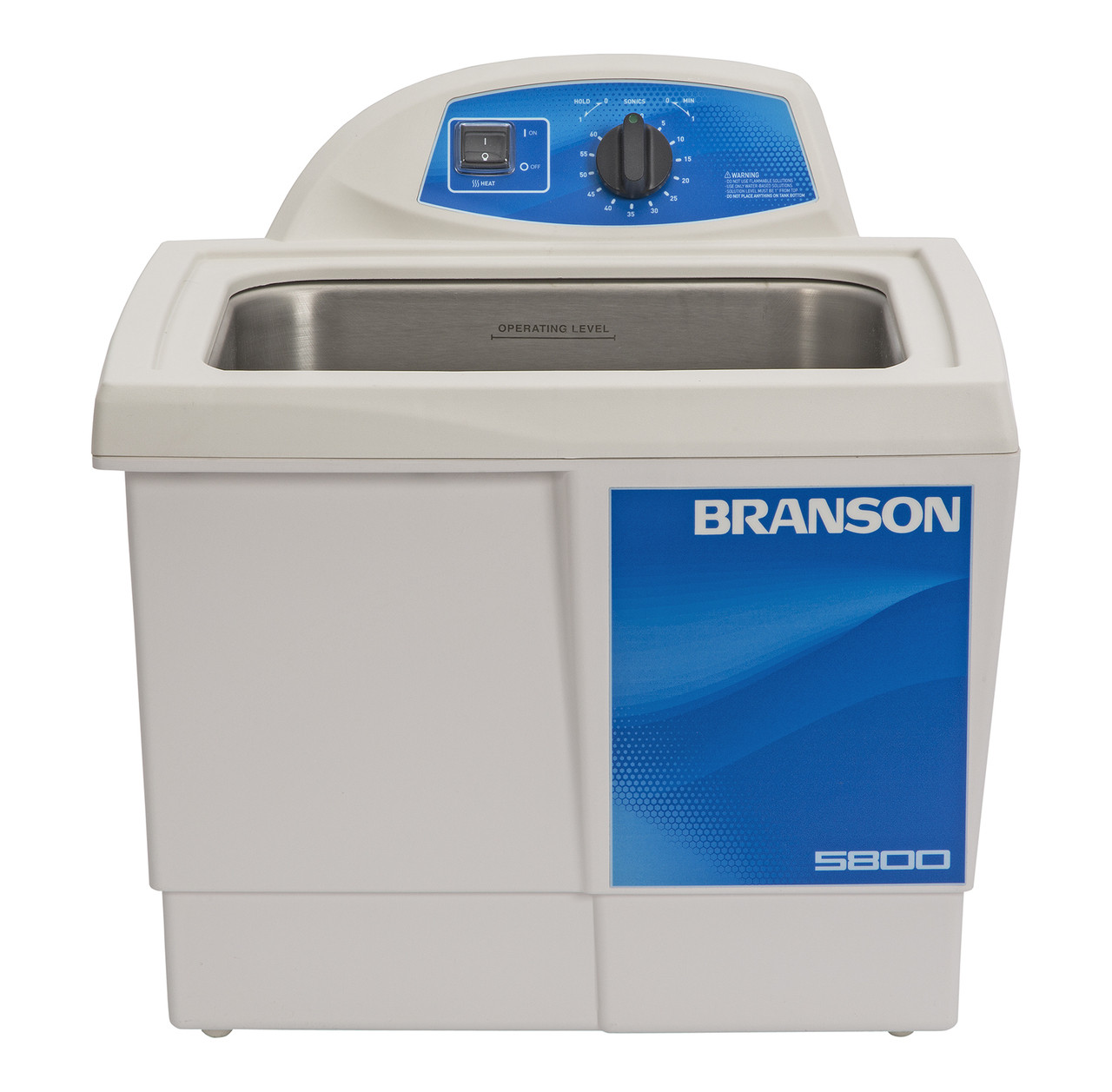 Bransonic Model 5800 Ultrasonic Cleaner, two and one half gallon
