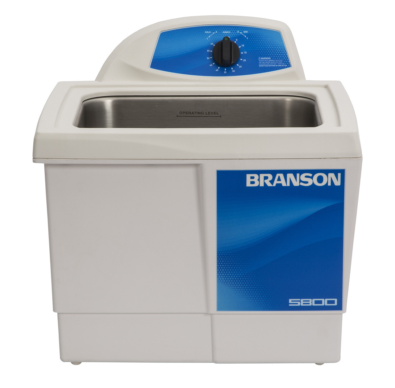 Bransonic Model 5800 Ultrasonic Cleaner, two and one half gallon