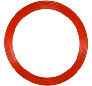 19 7/8" Red Silicone Ribbed Manway Gasket