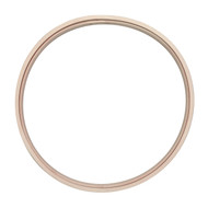 18 1/4" ID White Buna Spliced Manway Gasket