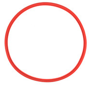 13 3/4" ID Red Silicone Manway Gasket