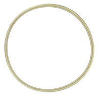22 1/2" ID White Santoprene Lid Gasket