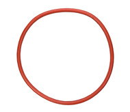 14 1/8" ID Red Natural Rubber Manway Gasket