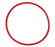 15 3/4" ID Red Natural Rubber Manway Gasket