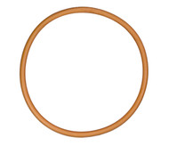 14" ID Tan Natural Rubber Manway Gasket