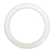 8 1/2" ID White Buna Lid/Flange Gasket