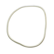 19 1/2" ID White EPDM Lid Gasket
