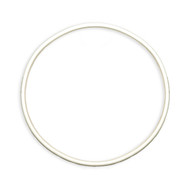 22 1/2" ID Heavy Duty White EPDM Lid Gasket