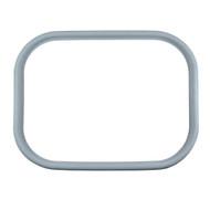 16 1/2" X 12 1/2" ID Grey EPDM Manway Gasket