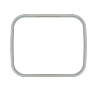 20 1/4" X 16 3/4" ID Grey EPDM Manway Gasket
