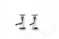 1.5" with 1/2" Barb Sanitary 304L Stainless Sample Valve