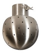 Dixon 1" Stationary 180' bottom spray ball