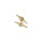 Dollhouse Parts Brass Triangle Hinge 4pc/pkg