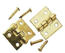 Dollhouse Brass Door Hinge