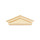 Dollhouse Headers Fed Hooded Window Ped 2pc/pkg