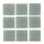Dollhouse Grey Glass Mosaic Tile Sheet