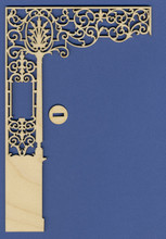 Miniature Ornate Victorian Half Wall II