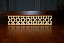 Unsanded Victorian Dollhouse Porch Railing Baluster