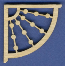 Victorian Dollhouse Bracket - Fan