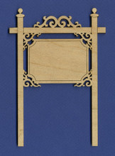 Victorian Dollhouse Sign