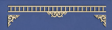 Victorian Dollhouse Fretwork Adjustable Spandrel