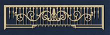 Victorian Dollhouse Fretwork Spandrel