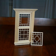 Victorian Dollhouse Oval Design - Window Mullion