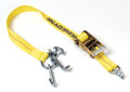 AUTO TIE DOWN STRAP ASSY WITH CLUSTER HOOK, 2000# WORK LOAD