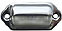 LICENSE PLATE LIGHT, CHROME