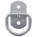 1/4" D-RING, ZINC PLATED