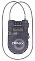 TRIMAX RETRACTABLE CABLE 3-DIGIT COMBO LOCK (3MMX36" L)