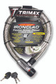 IRONCLAD HIGH SECURITY ARMOR PLATED STAINLESS STEEL LOCKING CABLE 48" X 26MM"