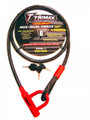 MAX-DUAL FORCE INTEGRATED U-LOCK & CABLE  (15MM DIA. X 72" L)