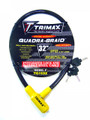 TRIMAFLEX INTEGRATED KEYED CABLE LOCK 32" (L) X 15MM