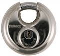 TRIMAX Stainless Steel 70MM Round Padlock w/ 10MM Shackle