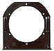 LIGHT BRACKET, STEEL, 4" ROUND, BK-45BB