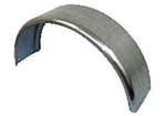 9" X 32" FENDER, 15.25" TALL, 1" RADIUS, 16 GA STEEL, NO BACK