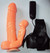 Big Daddy Realistic Strapon Dildo with Suction Cup & Clitoris Massager , Exclusive on www.masalatoys.com