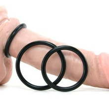 Manzone - 3 pc Silicone cock and ball rings, Exclusive on www.masalatoys.com
